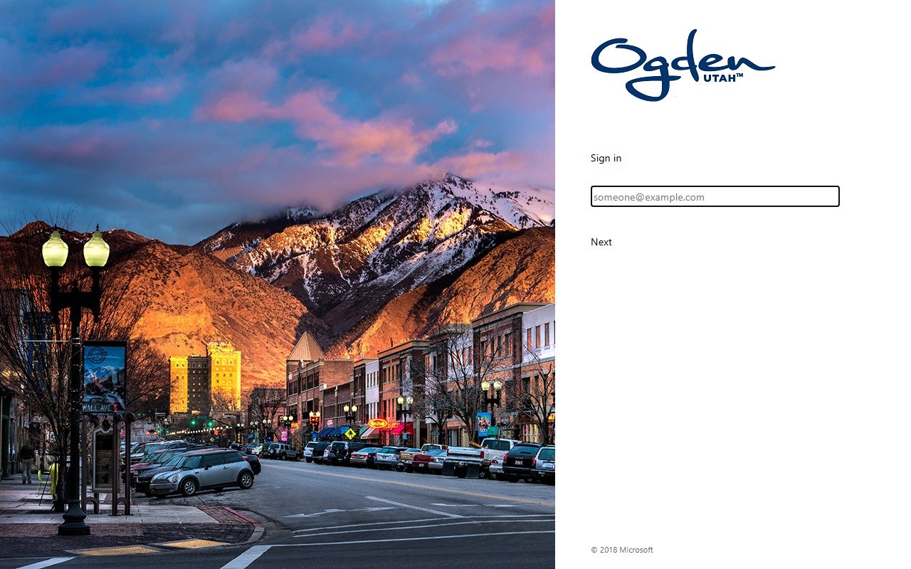 Ogden City Recorder page for Marriage License records