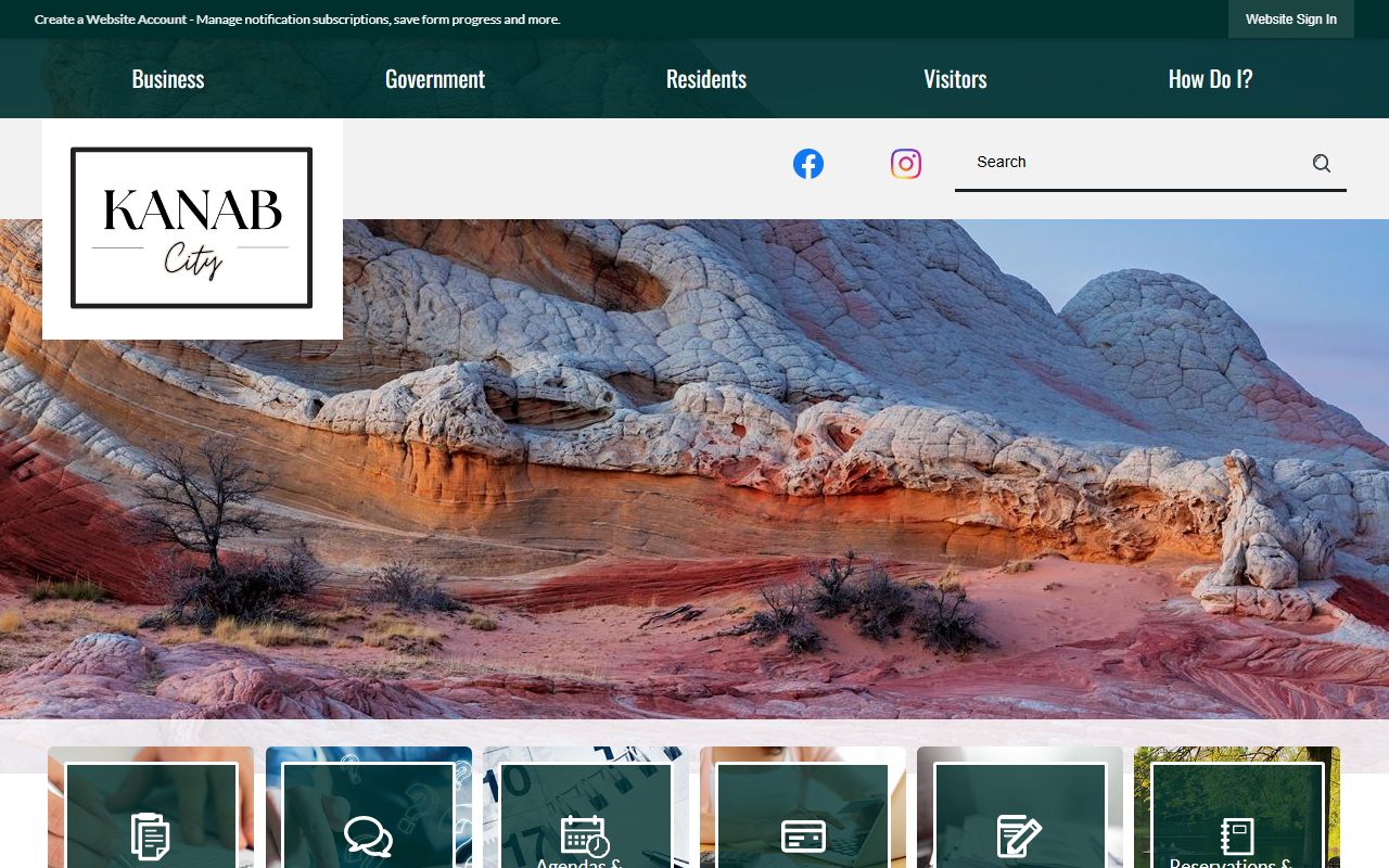 Kanab city Marriage License page for Kane County records
